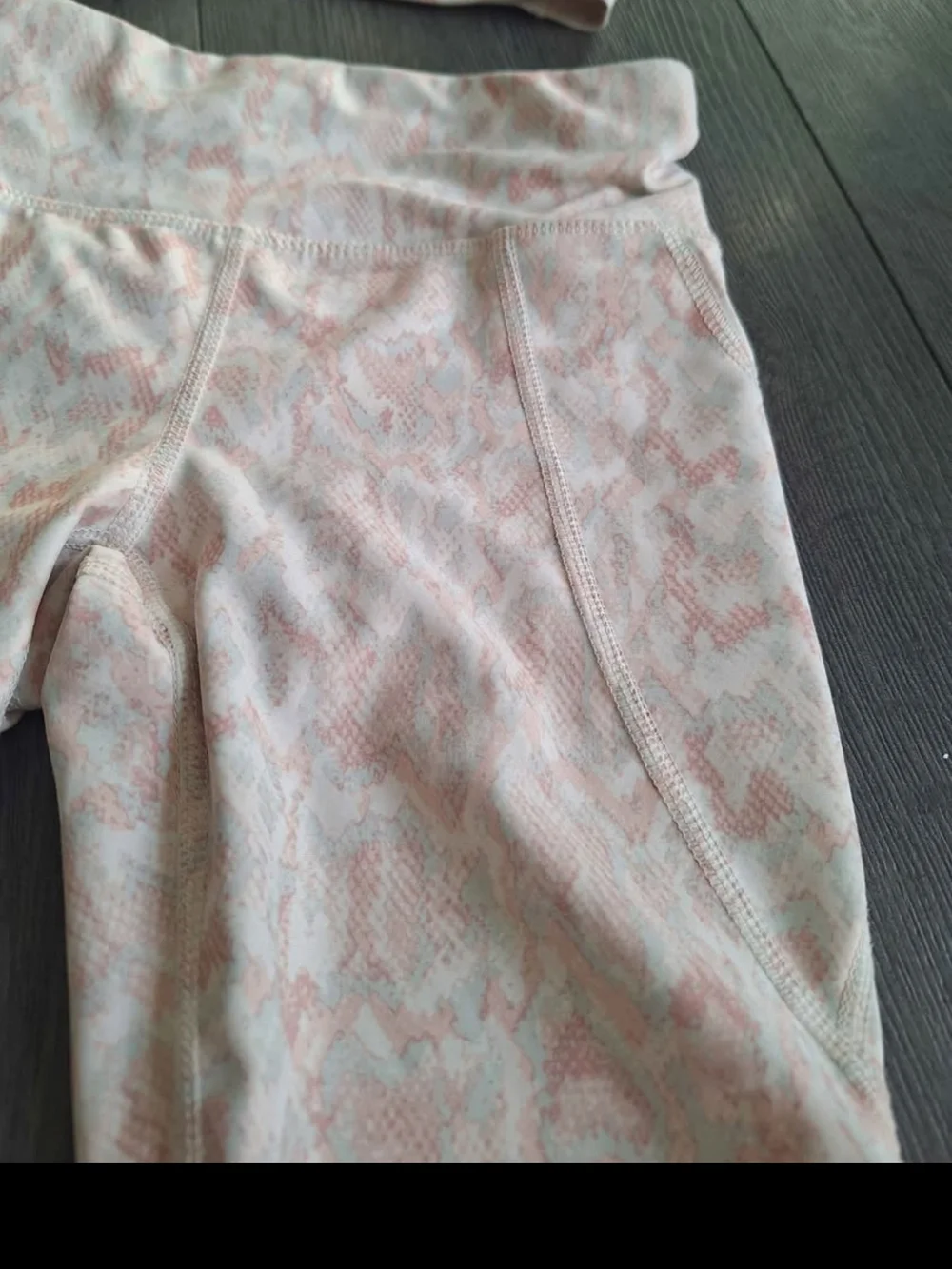 Old Navy Pale Pink Printed Girls' Leggings